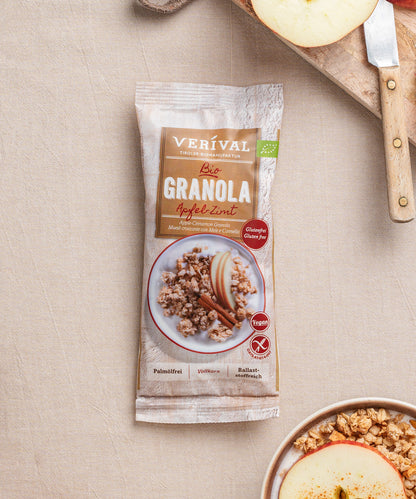 40318 - Apfel-Zimt Granola, 50g