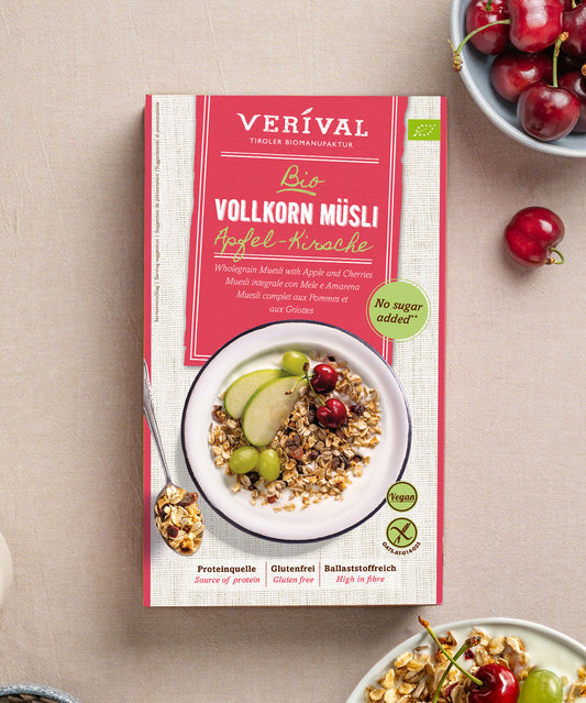 Muesli integrale con Mele e Amarena