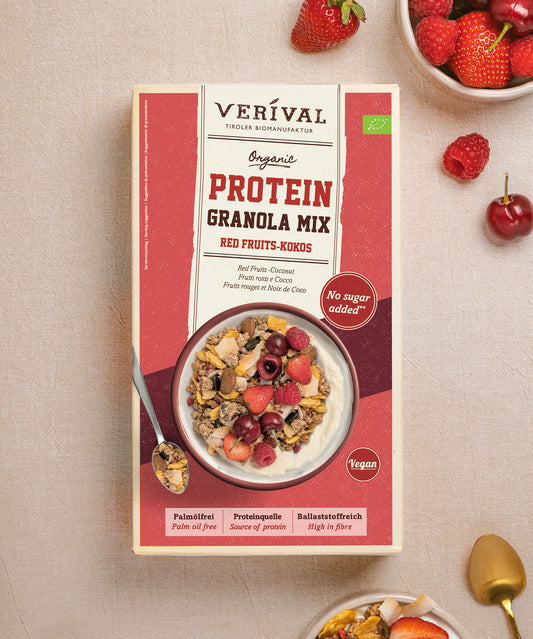 Protein Granola Mix Fruits rouges et Noix de Coco